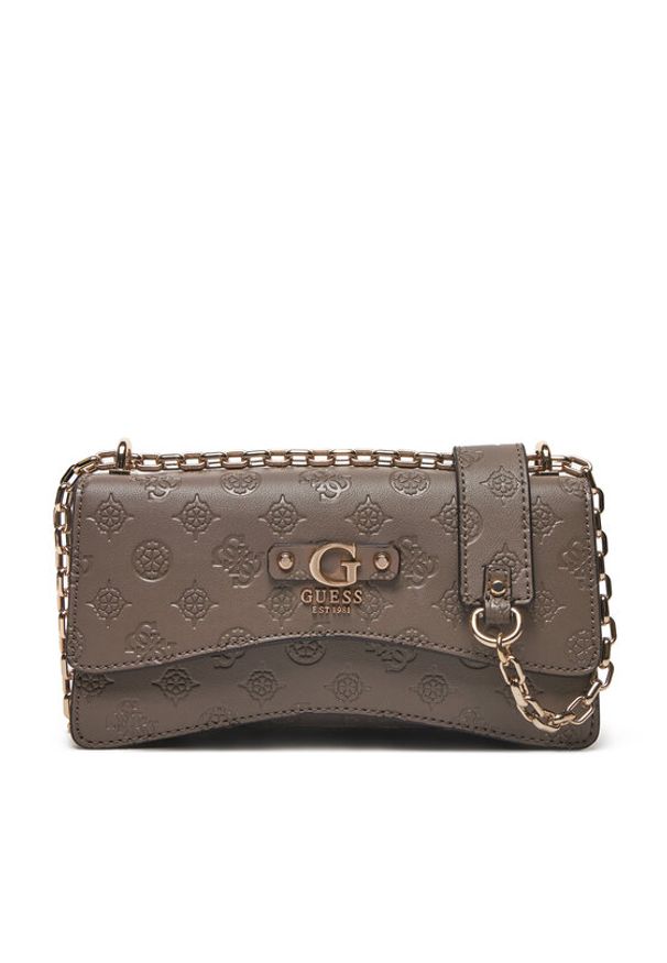 Guess Torebka HWPD95 29210 Brązowy. Kolor: brązowy. Materiał: skórzane