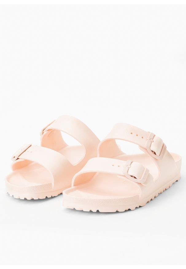 Birkenstock - BIRKENSTOCK ARIZONA Klapki damskie. Okazja: na spacer, do pracy, na co dzień. Kolor: różowy. Styl: casual