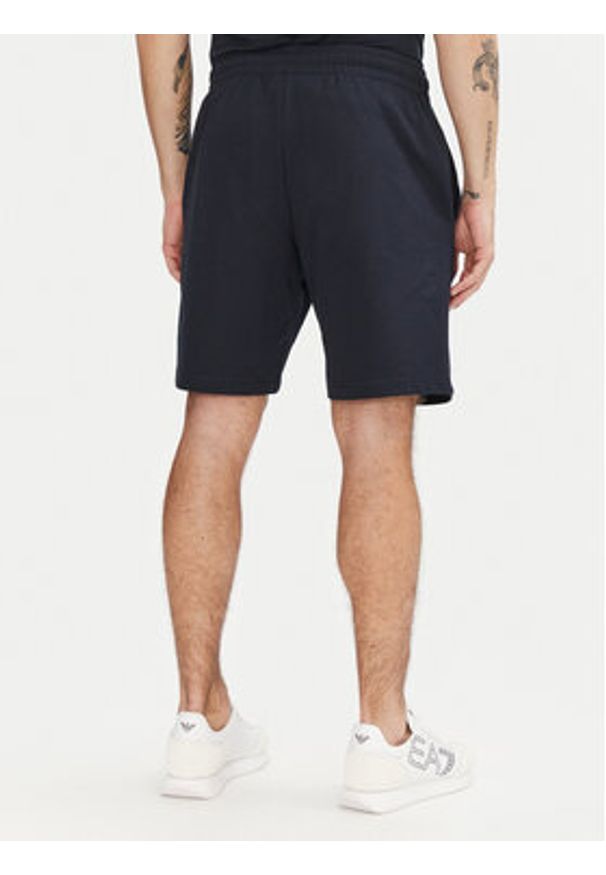 EA7 Emporio Armani Szorty sportowe 7M000232 AF13512 MB122 Granatowy Regular Fit. Kolor: niebieski. Materiał: bawełna. Styl: sportowy