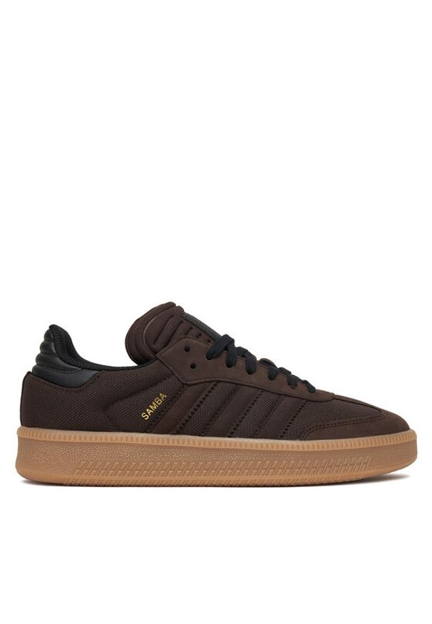 Adidas - adidas Sneakersy Samba Xlg IH4346 Brązowy. Kolor: brązowy. Materiał: materiał