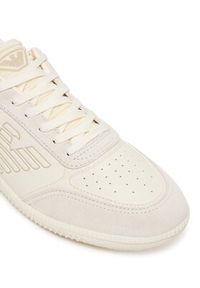EA7 Emporio Armani Sneakersy 7X000405 AF19826 MZ599 Kremowy. Kolor: kremowy. Materiał: skóra #6