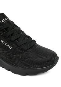 skechers - Skechers Sneakersy Uno 177861/BBK Czarny. Kolor: czarny. Materiał: skóra #3