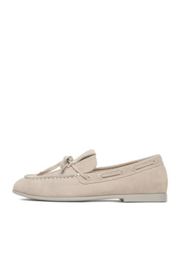 Badura Mokasyny EO-ADLEY-LT2308 Beżowy. Kolor: beżowy. Materiał: skóra, zamsz