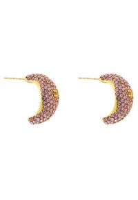Elisabetta Franchi Kolczyki OR-44M-51E2-V250 Różowy. Materiał: metalowe. Kolor: różowy #3