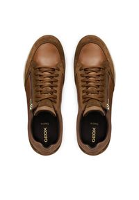Geox Sneakersy U Renan U564GA 022FF C6003 Brązowy. Kolor: brązowy. Materiał: zamsz, skóra #4