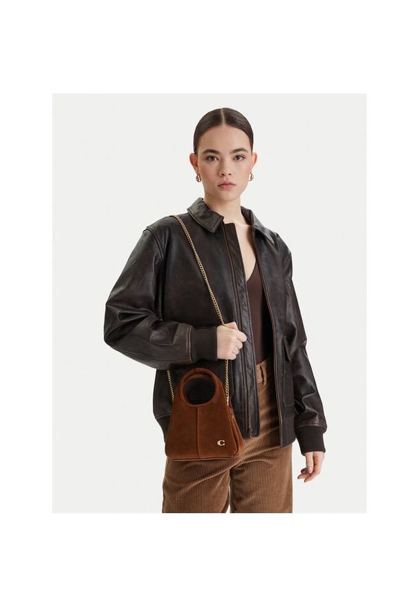 Torebka Coach. Kolor: brązowy