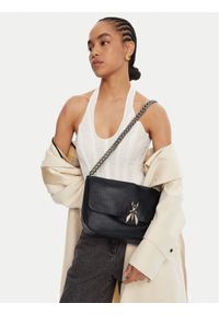 Patrizia Pepe Torebka 8B0279/L165-K103 Czarny. Kolor: czarny. Materiał: skórzane #1