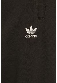 adidas Originals - Spodnie. Kolor: czarny. Materiał: bawełna, poliester, materiał, dzianina. Wzór: gładki #4