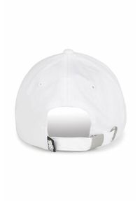 Karl Lagerfeld czapka bawełniana dziecięca kolor biały z nadrukiem. Kolor: biały. Materiał: bawełna. Wzór: nadruk #3
