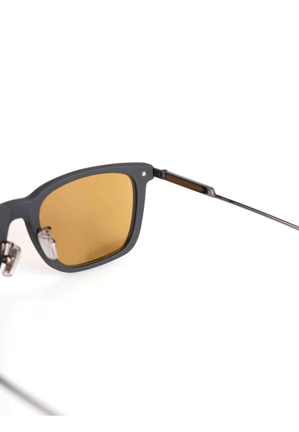 Jimmy Choo Okulary "Ryan/S" | Ryan/S Riw | Mężczyzna | Żółty, Szary. Kształt: prostokątne. Kolor: szary, żółty, wielokolorowy. Materiał: materiał
