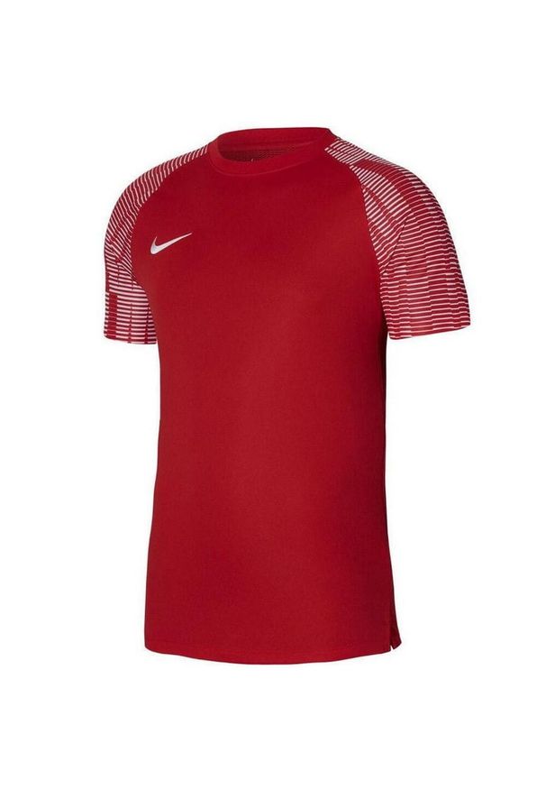 Nike - Koszulka Dziecięca Academy DriFIT. Kolor: czerwony. Sport: turystyka piesza