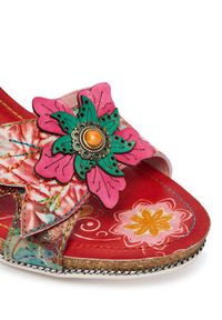 Laura Vita Sandały Framboiseo 33 Czerwony. Kolor: czerwony. Materiał: skóra #4