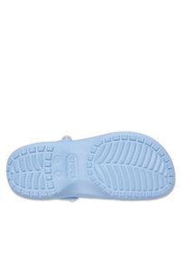 Crocs Klapki Classic Platform Pearl Clog 211231 Niebieski. Kolor: niebieski. Obcas: na platformie #6