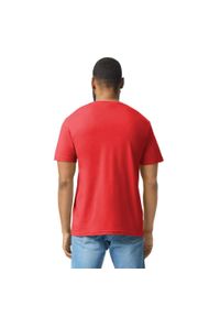 GILDAN - Koszulka CVC Dla Dorosłych Unisex. Kolor: czerwony. Sport: turystyka piesza #2