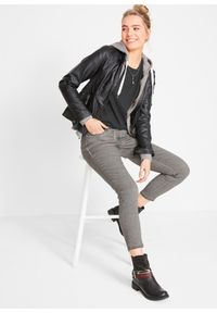 bonprix - Koszulka boxy. Kolor: czarny. Długość rękawa: krótki rękaw. Długość: krótkie #2