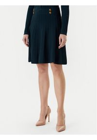Guess Spódnica mini W5YD65 Z0130 Granatowy Regular Fit. Kolor: niebieski. Materiał: wiskoza