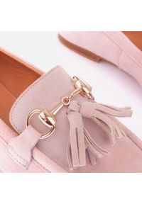 Marco Shoes Loafersy Allegra różowe. Kolor: różowy