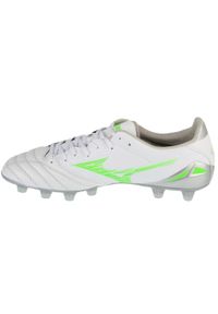 Mizuno - Buty piłkarskie korki męskie, Morelia Neo IV Pro FG. Kolor: biały. Sport: piłka nożna