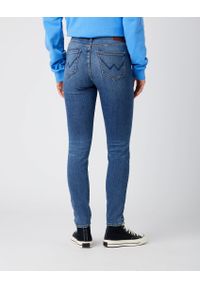 Wrangler - WRANGLER HIGH RISE SKINNY DAMSKIE SPODNIE JEANSOWE #5