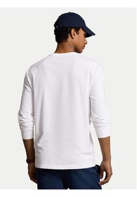 Polo Ralph Lauren Longsleeve 710671467056 Biały Regular Fit. Typ kołnierza: polo. Kolor: biały. Materiał: bawełna. Długość rękawa: długi rękaw #5