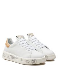 Premiata Sneakersy Belle VAR 6711 Biały. Kolor: biały