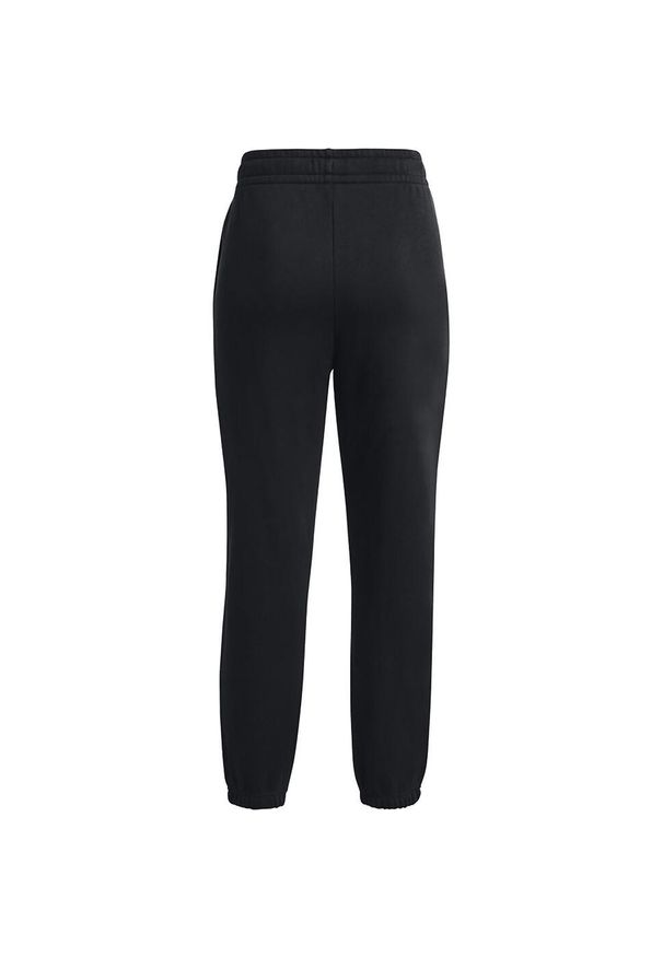 Spodnie sportowe damskie Under Armour Essential Fleece Joggers. Kolor: niebieski. Materiał: dresówka