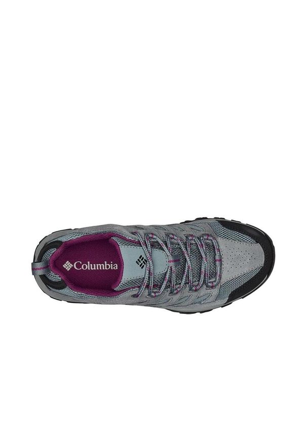 columbia - Columbia Buty Crestwood 1765411053. Zapięcie: sznurówki. Kolor: szary. Materiał: materiał, skóra. Szerokość cholewki: normalna