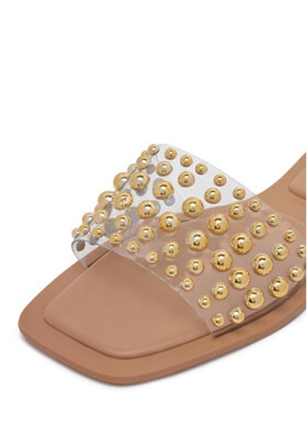 DeeZee Klapki E2659-1 Przezroczysty. Materiał: syntetyk
