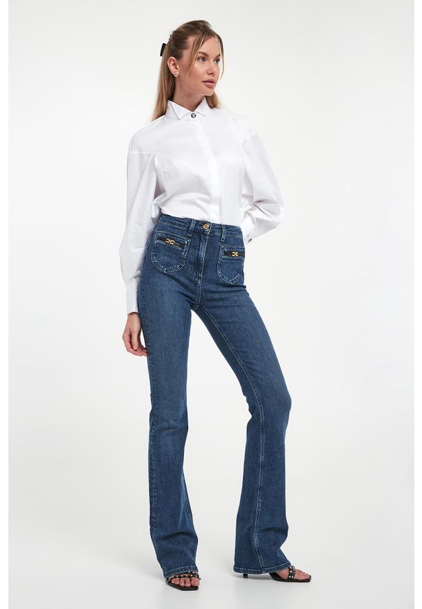 Elisabetta Franchi - Jeansy damskie ELISABETTA FRANCHI