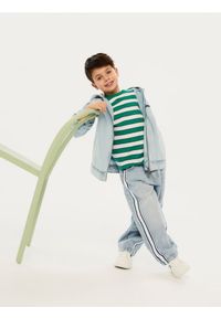 Reserved - Jeansy baggy - niebieski. Kolor: niebieski #1