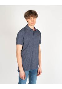 Pepe Jeans Koszulka Polo "Barry" | PM541666 | Barry | Mężczyzna | Granatowy. Typ kołnierza: polo. Kolor: niebieski. Materiał: bawełna, poliester. Wzór: aplikacja #3