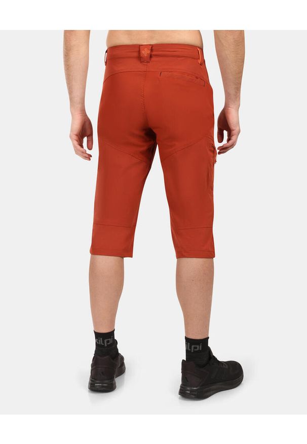 Męskie spodnie outdoorowe 3/4 Kilpi OLPRA-M. Kolor: brązowy. Materiał: nylon