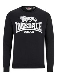 Bluza z okrągłym dekoltem Lonsdale Go Sport. Kolor: czarny #2