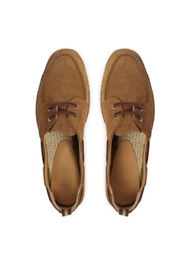 Castañer Espadryle Ned/186 25906 Brązowy jasny. Kolor: brązowy. Materiał: skóra, zamsz