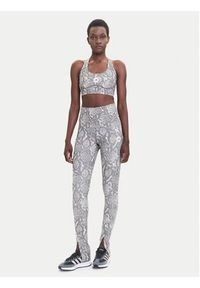 Adidas by Stella McCartney - adidas by Stella McCartney Legginsy Training Rolltop Splitcuff JM8477 Beżowy Slim Fit. Kolor: beżowy. Materiał: syntetyk #5
