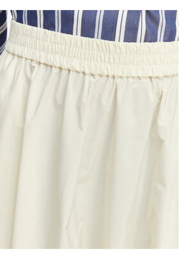 MAX&Co. Spódnica midi Gonna 2616101084200 Kremowy Regular Fit. Kolor: kremowy. Materiał: syntetyk