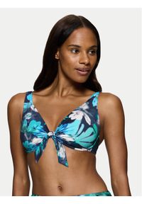 Triumph Góra od bikini Summer Fleur 10222300 Niebieski. Kolor: niebieski. Materiał: syntetyk