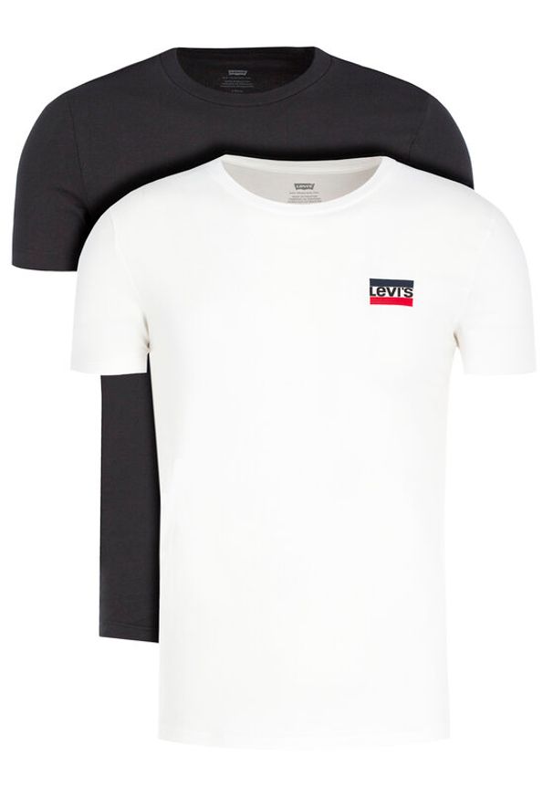 Levi's® Komplet t-shirtów 79681-0000 Kolorowy Slim Fit. Materiał: bawełna. Wzór: kolorowy