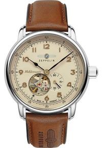 Zegarek Zeppelin Zegarek męski Zeppelin 9666-5 brązowy. Kolor: brązowy #1