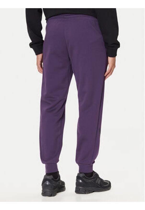 Adidas - adidas Spodnie dresowe Z.N.E. JW4726 Fioletowy Loose Fit. Kolor: fioletowy. Materiał: bawełna, syntetyk