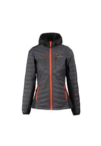 Bergson - Bluza hybrydowa damska Vitalpeak HB. Kolor: szary. Materiał: puch. Sport: turystyka piesza #1