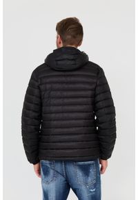 C.P. Company - C.P. COMPANY Czarna męska kurtka Medium Jacket Water Resistant, Rozmiar 52. Typ kołnierza: kaptur. Kolor: czarny #4