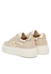 Replay - REPLAY Sneakersy GWZ8A .000.C0004L Beżowy. Kolor: beżowy. Materiał: skóra, zamsz #3