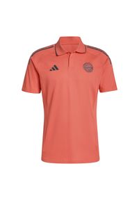 Adidas - Polo zawodowy Bayern Monachium Tiro 2025/26. Typ kołnierza: polo. Kolor: pomarańczowy. Sport: piłka nożna #1