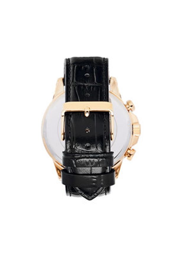 Guess Zegarek Walker GW0901G4 Czarny. Kolor: czarny