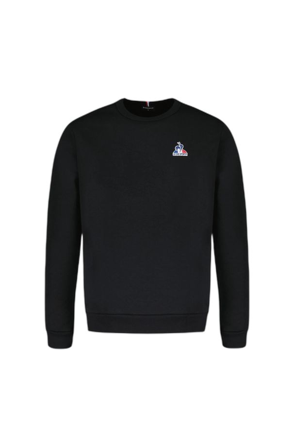 Bluza z okrągłym dekoltem Le Coq Sportif Essentiel N°1. Kolor: czarny. Materiał: bawełna