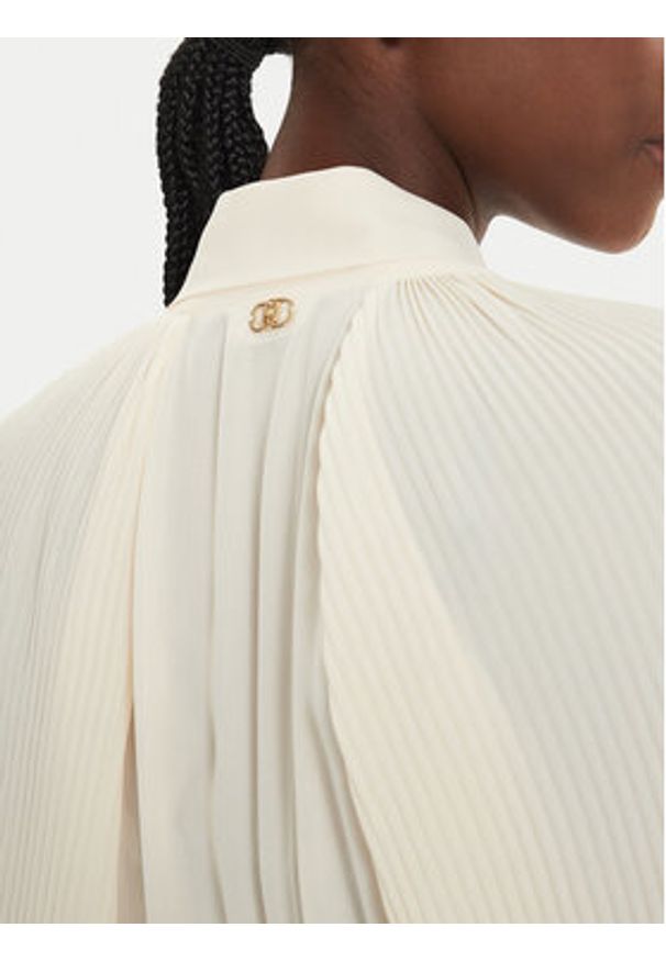 Liu Jo Bluzka WF4407 T0414 Écru Regular Fit. Materiał: syntetyk