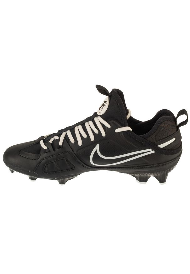 Nike - Buty piłkarskie korki męskie, Huarache 9 Varsity Lax FG. Kolor: czarny. Model: Nike Huarache. Sport: piłka nożna