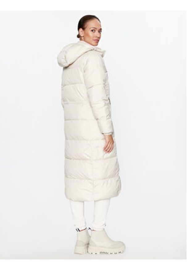 columbia - Columbia Płaszcz zimowy Puffect™ Long Jacket Brązowy Regular Fit. Kolor: brązowy. Materiał: syntetyk. Sezon: zima