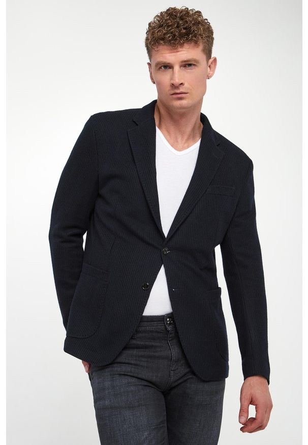 Marynarka męska wełniana Hoverest JOOP!. Materiał: wełna